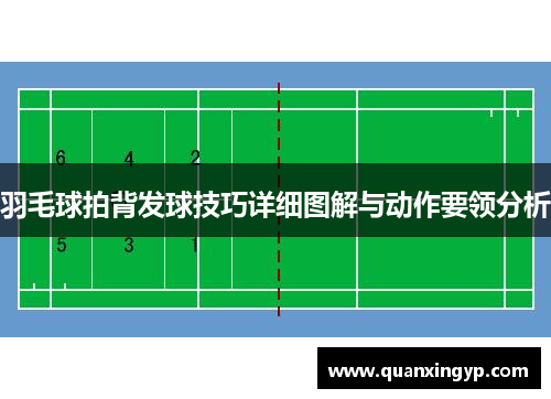 羽毛球拍背发球技巧详细图解与动作要领分析